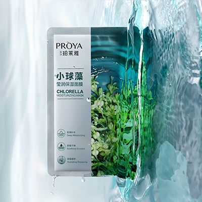 lewin乐玩国际小球藻莹润保湿面膜